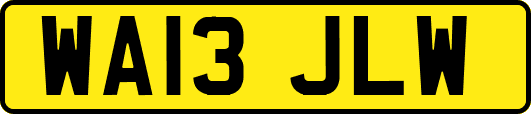 WA13JLW