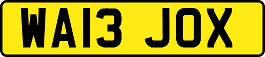 WA13JOX