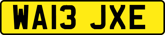 WA13JXE