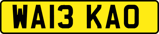 WA13KAO