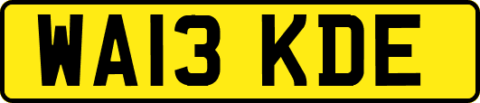 WA13KDE