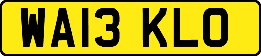 WA13KLO