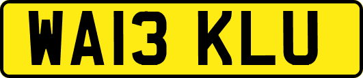 WA13KLU