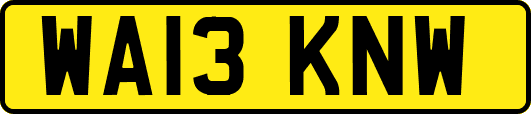 WA13KNW