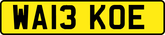 WA13KOE