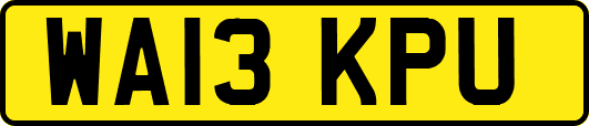 WA13KPU