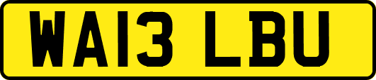 WA13LBU