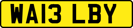 WA13LBY