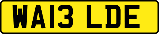 WA13LDE