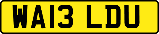 WA13LDU
