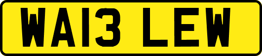 WA13LEW