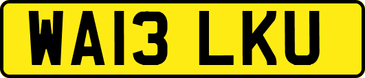 WA13LKU