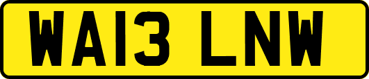 WA13LNW