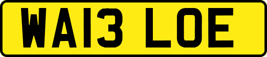 WA13LOE