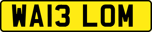 WA13LOM
