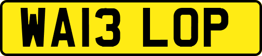 WA13LOP
