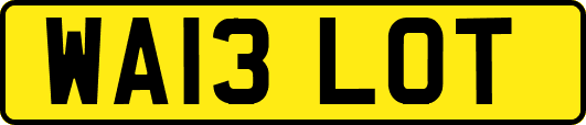 WA13LOT
