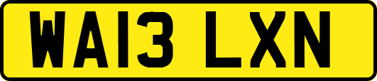 WA13LXN