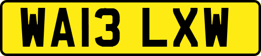 WA13LXW
