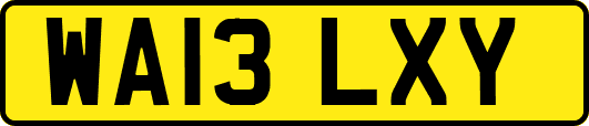 WA13LXY