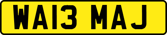 WA13MAJ