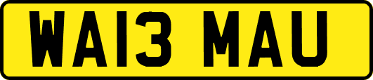 WA13MAU