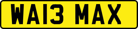 WA13MAX