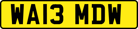 WA13MDW