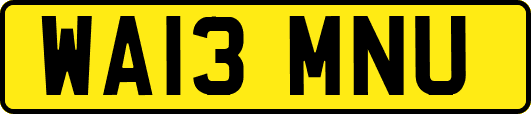 WA13MNU