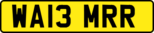 WA13MRR