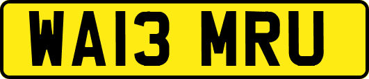 WA13MRU