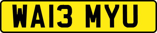 WA13MYU