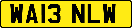 WA13NLW