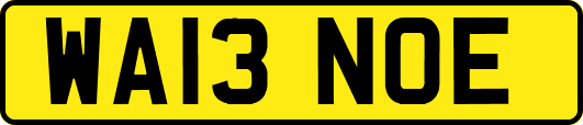 WA13NOE