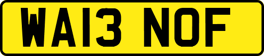 WA13NOF