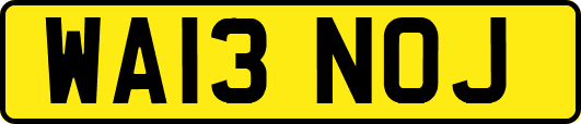 WA13NOJ