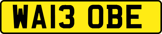 WA13OBE