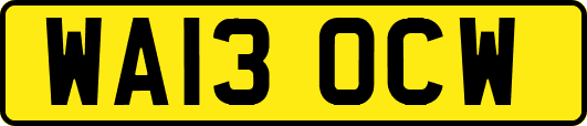 WA13OCW