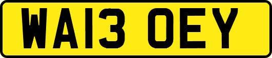 WA13OEY