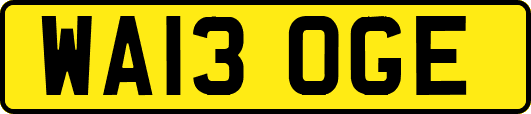 WA13OGE