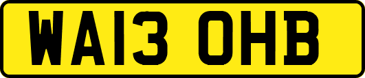 WA13OHB