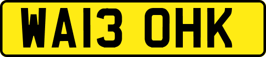 WA13OHK