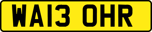WA13OHR