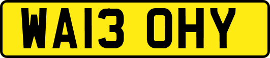 WA13OHY