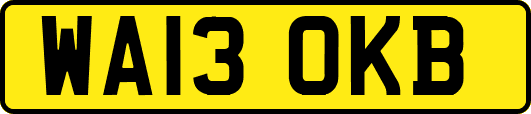 WA13OKB