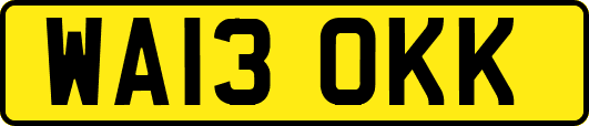 WA13OKK