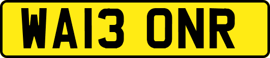WA13ONR