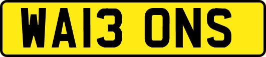 WA13ONS