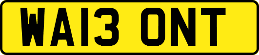 WA13ONT