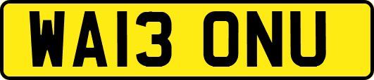 WA13ONU